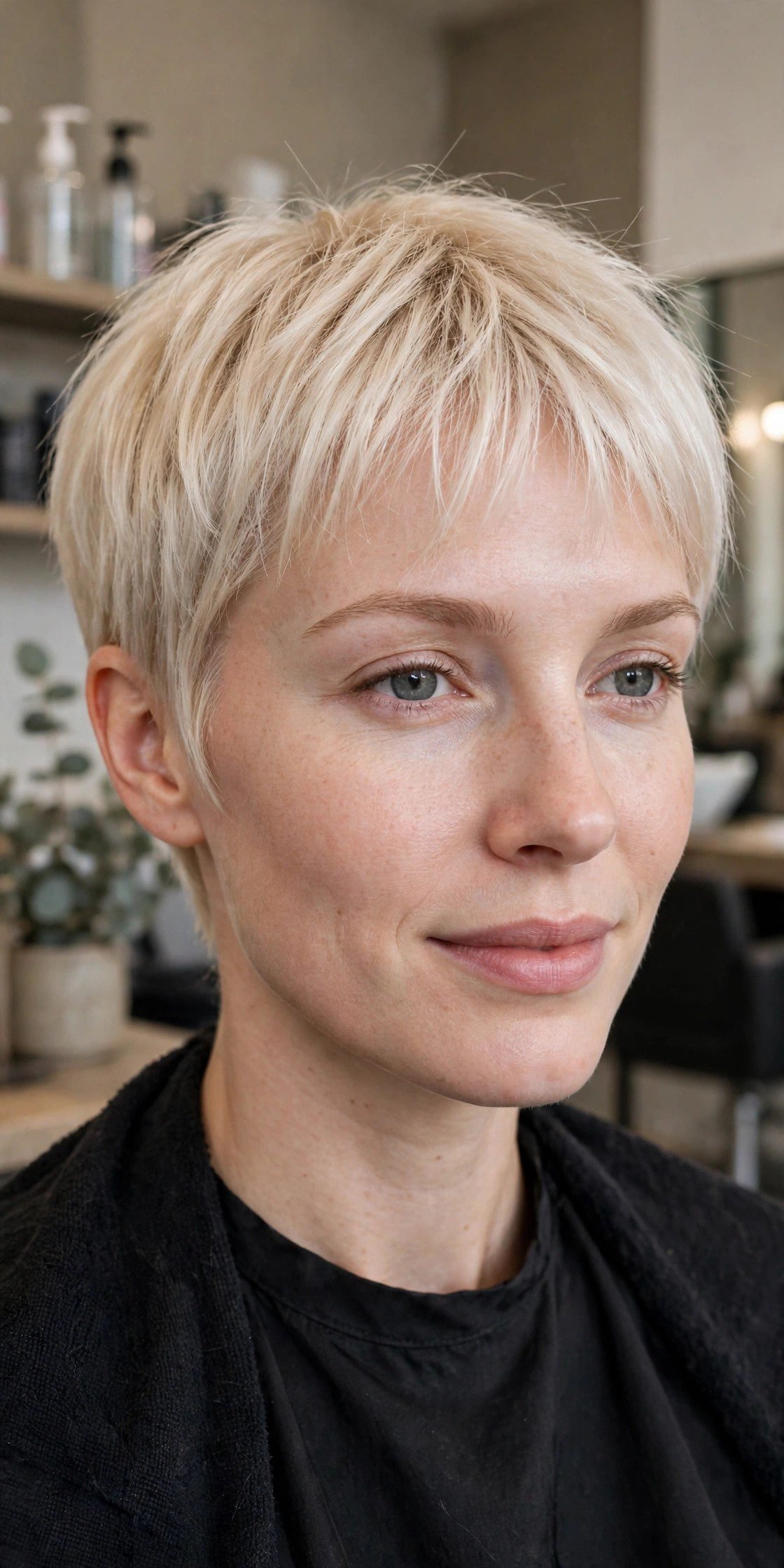 Soft pixie cut for fine hair - style idea 6