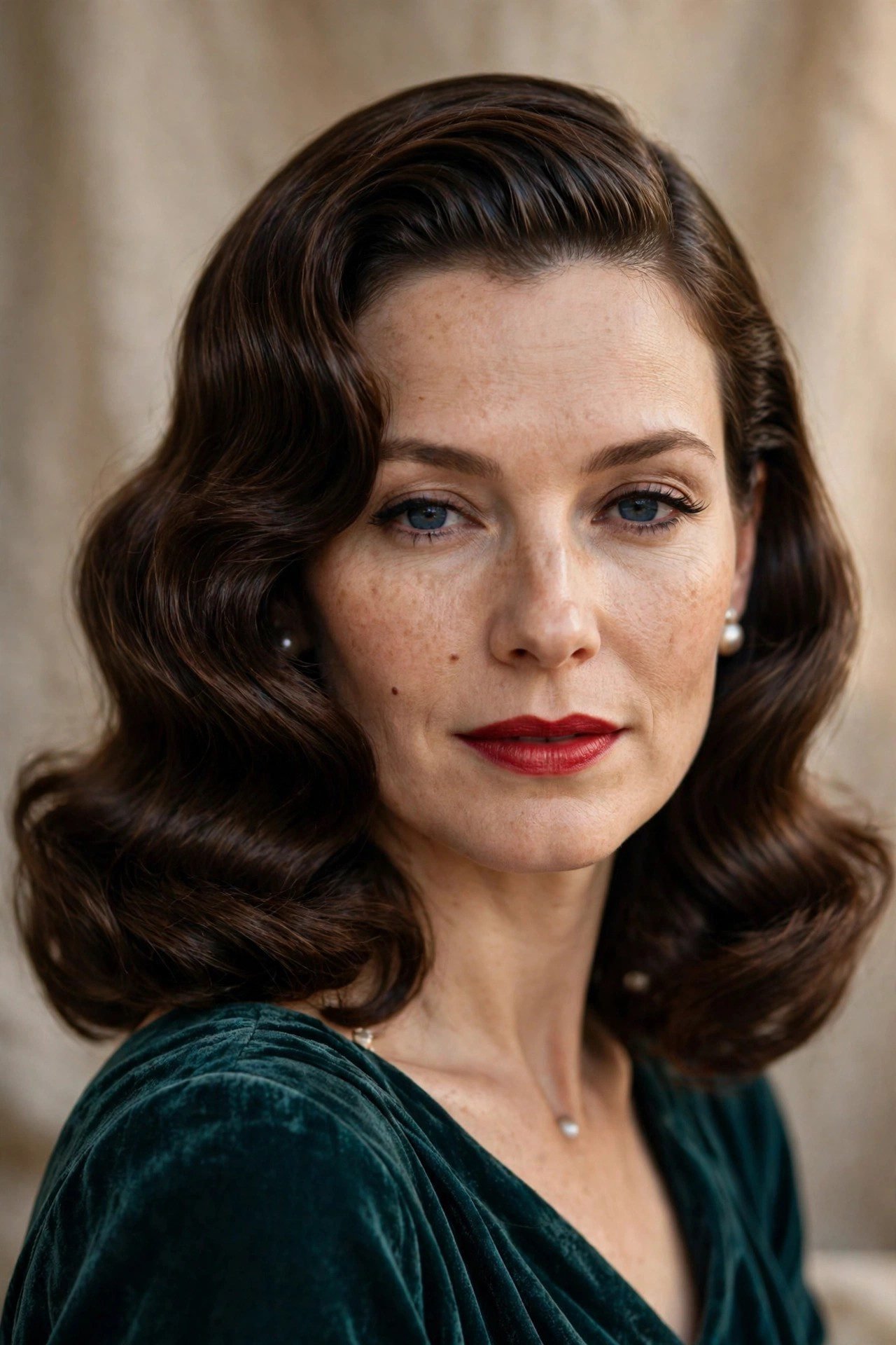 Hollywood Waves hairstyle