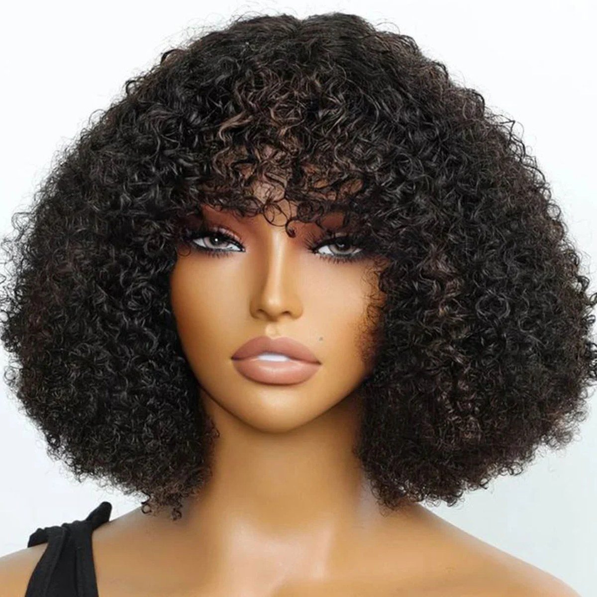 Bouncy curly bob wig