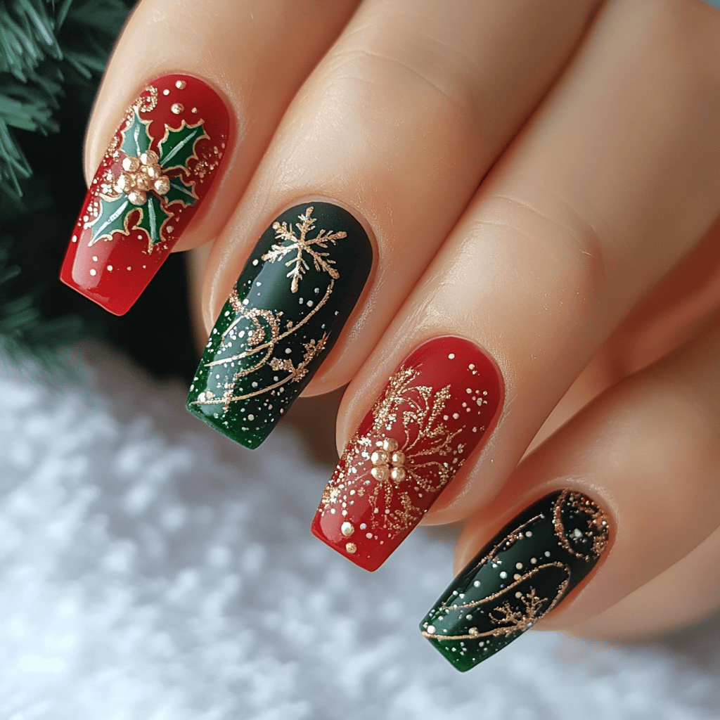Grinch Eyes Peeking Over the Cuticle