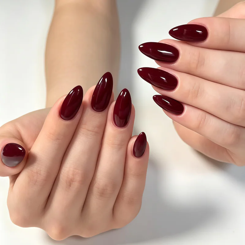 15+ Fall Nail Colors for Pale Skin That Won't Wash You Out - nail idea 1