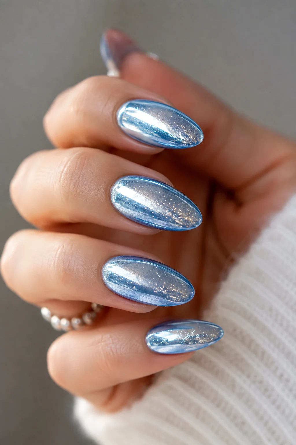 15+ Christmas Nail Ideas for Almond Nails - nail idea 7