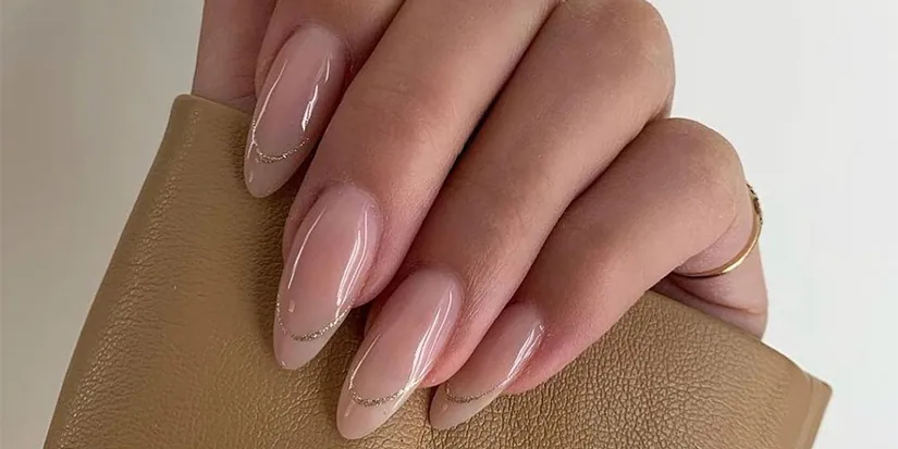 18+ Square Nail Designs for Fall Minimalists - nail idea 8