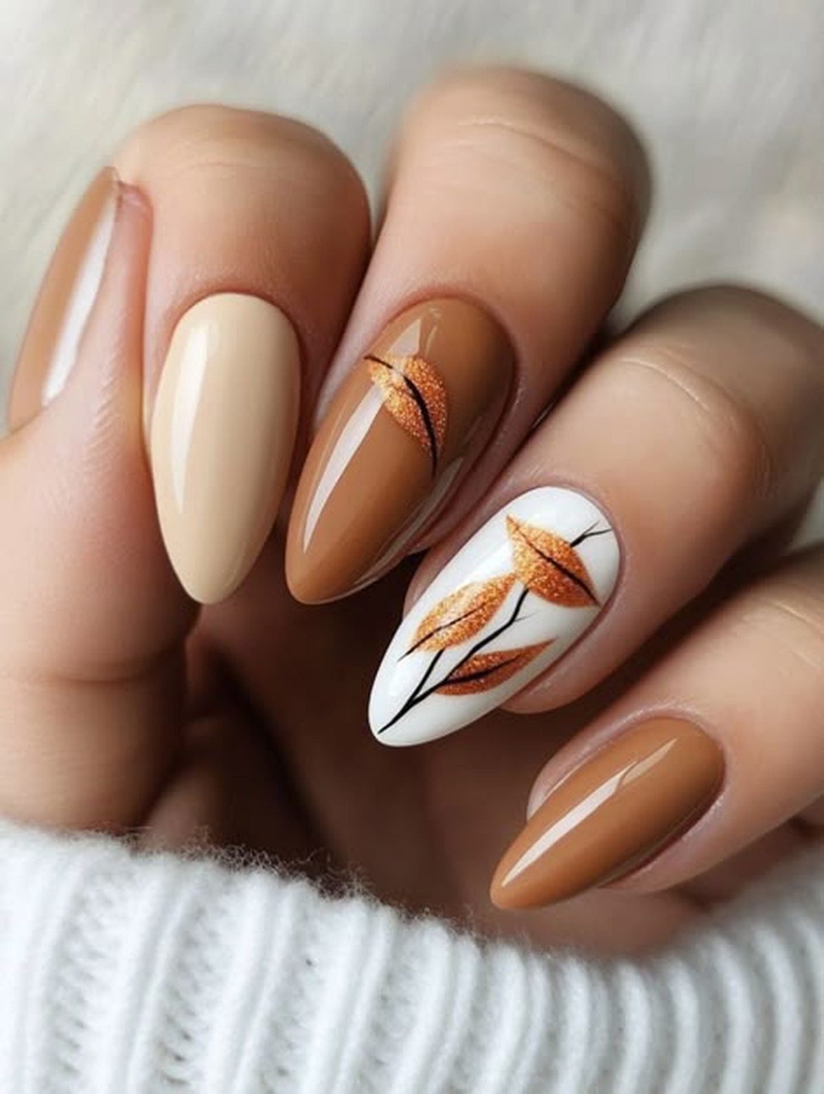 Pecan brown sugar nail colors