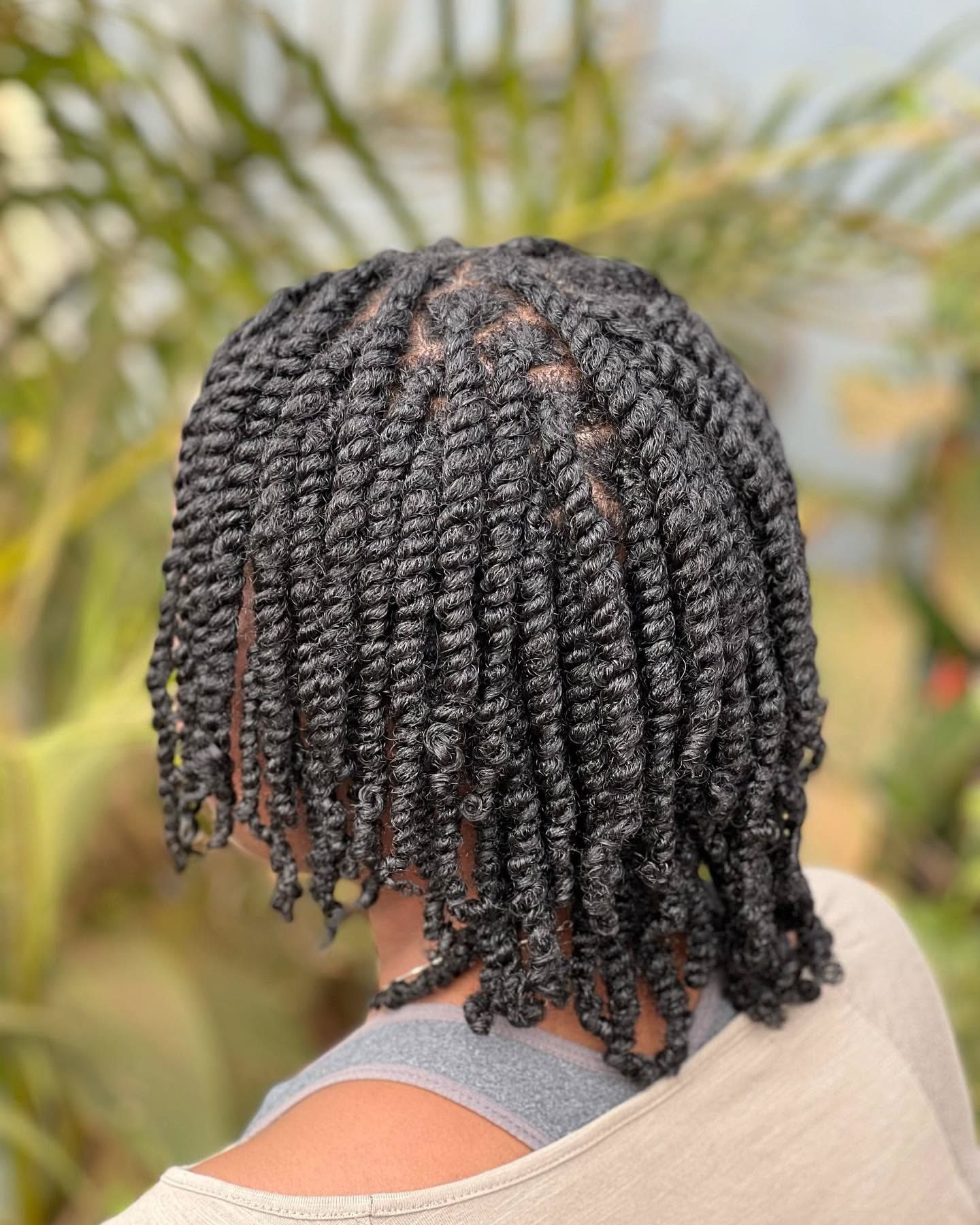 Senegalese twists hairstyle