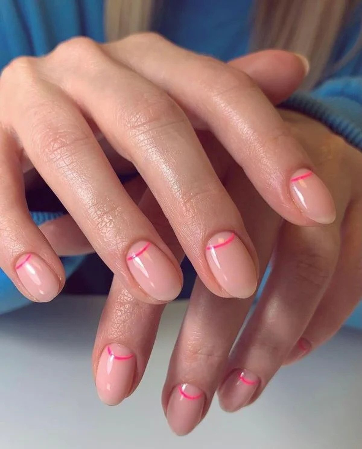 Deep burgundy short nails homecoming