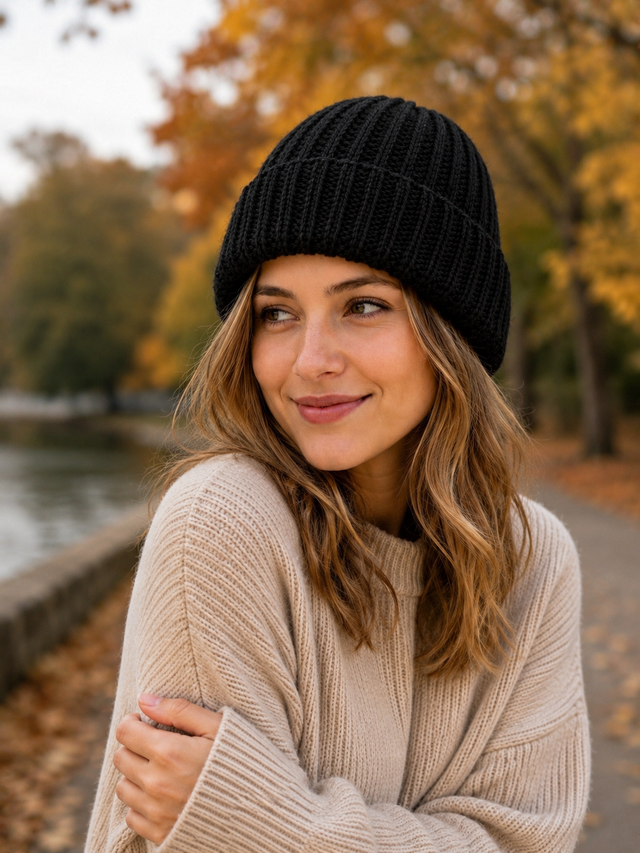 Blanket scarf with a sweater and boots, a warm tailgate outfit