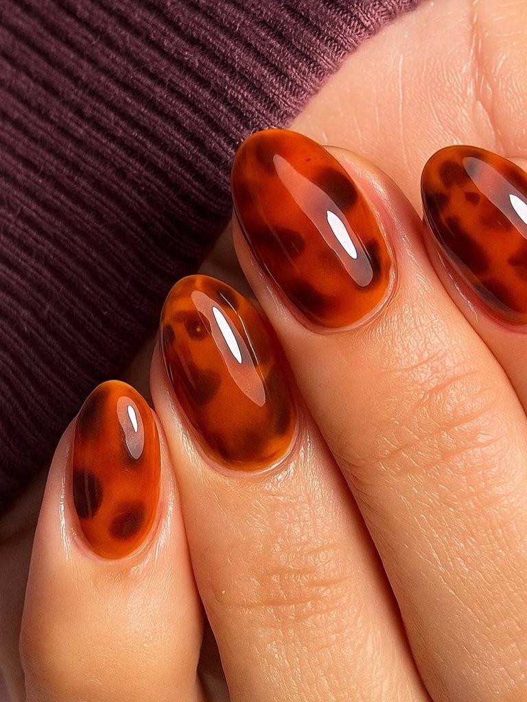 Tortoise French With a Tortoise Ring Accent