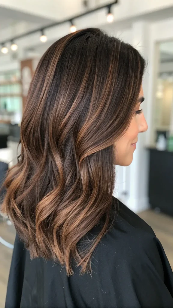 4. Mocha Balayage