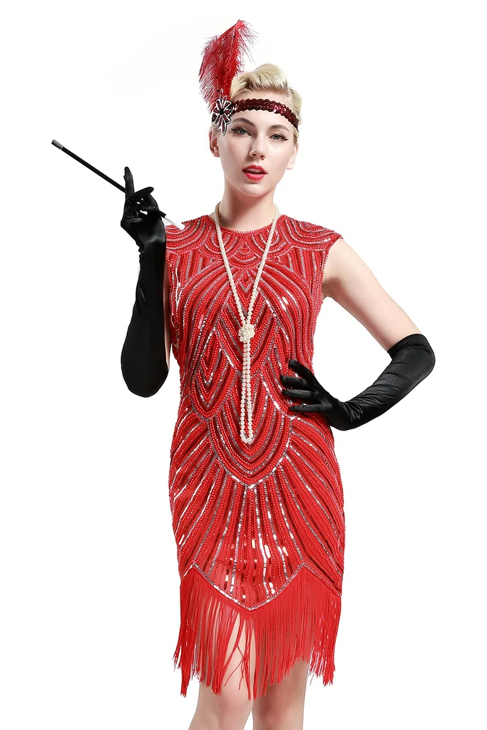 Red Sequin Showstopper