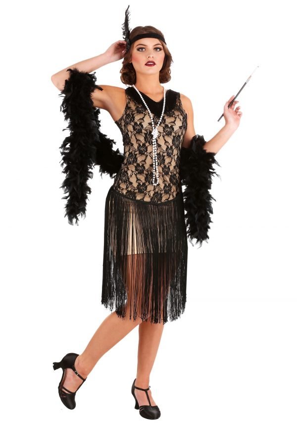 Tiered Tassel Skirt Flapper