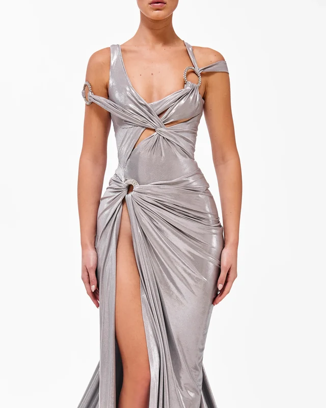Liquid-Metal Gown
