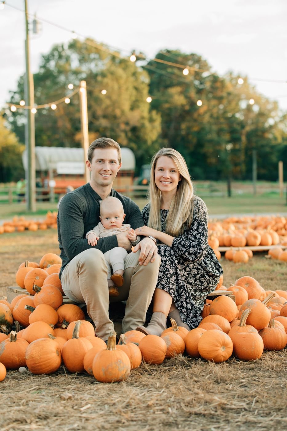 Mom's Rust Dress, Family in Denim