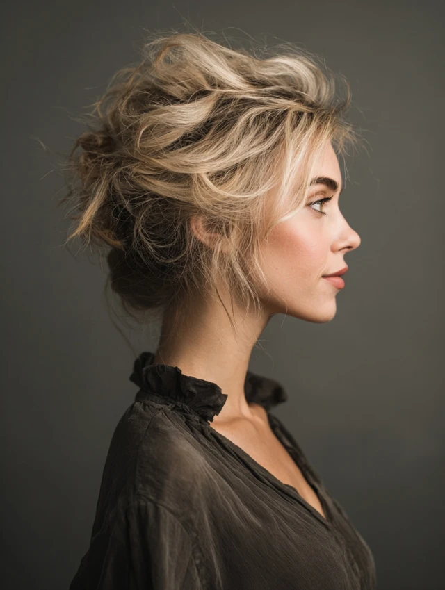 Messy Top Knot